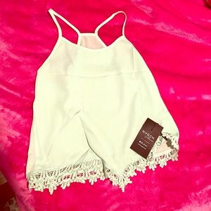 Navi Mint Sweet Summer tank top